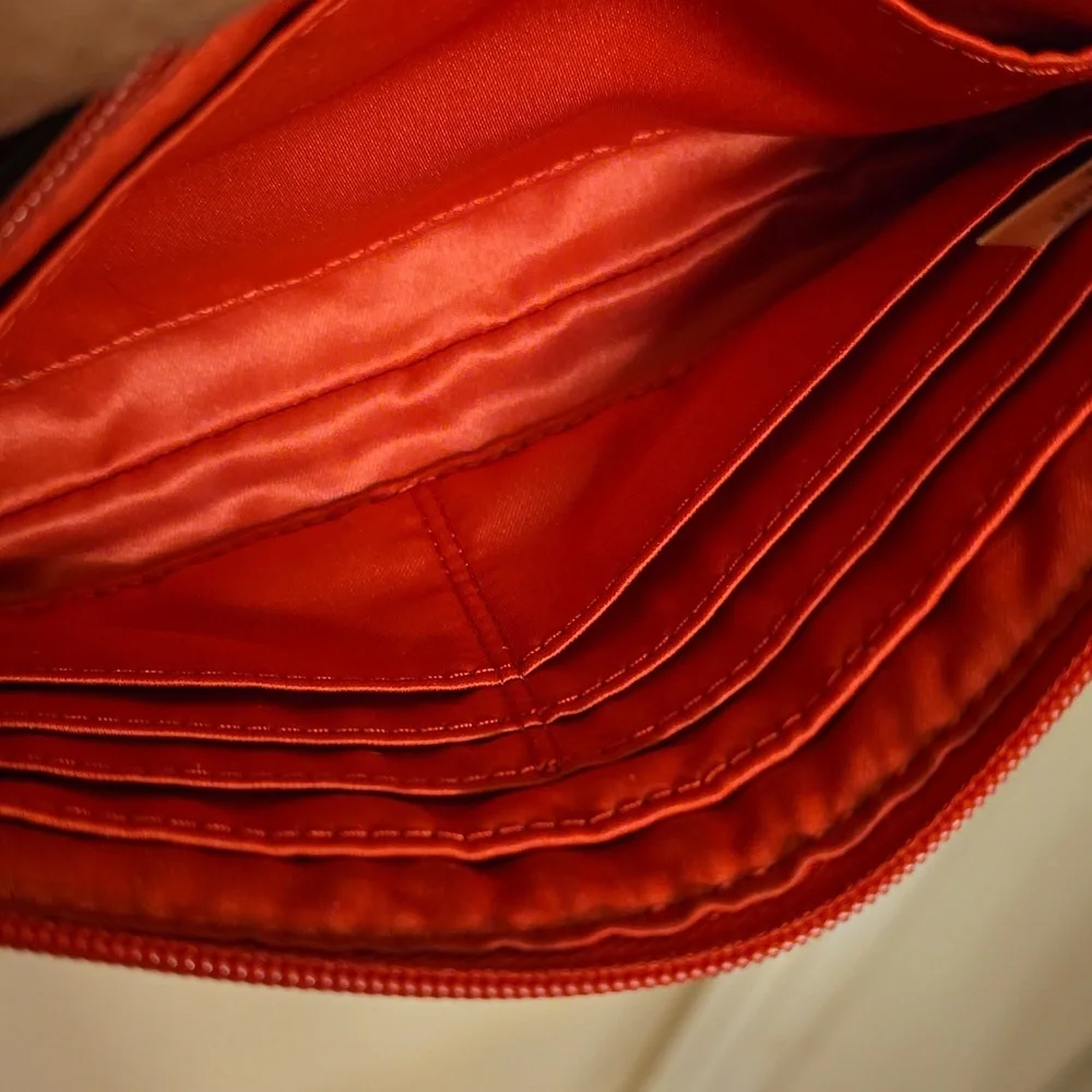 Coach Red Signature Wristlet - Picture 6 of 15